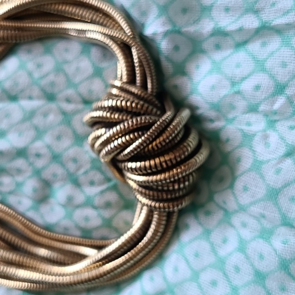 St John Gold Knot Necklace - Picture 3 of 5